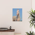 MAGIC HORSE | magical | glitter | sparkle | shiny | pet | animal | nature | blue | bling | collage  Poster Gallery Image 2