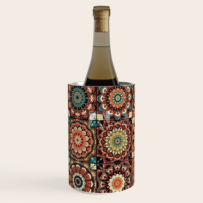 talavera mexican style pattern Wine Chiller Gallery Image 2