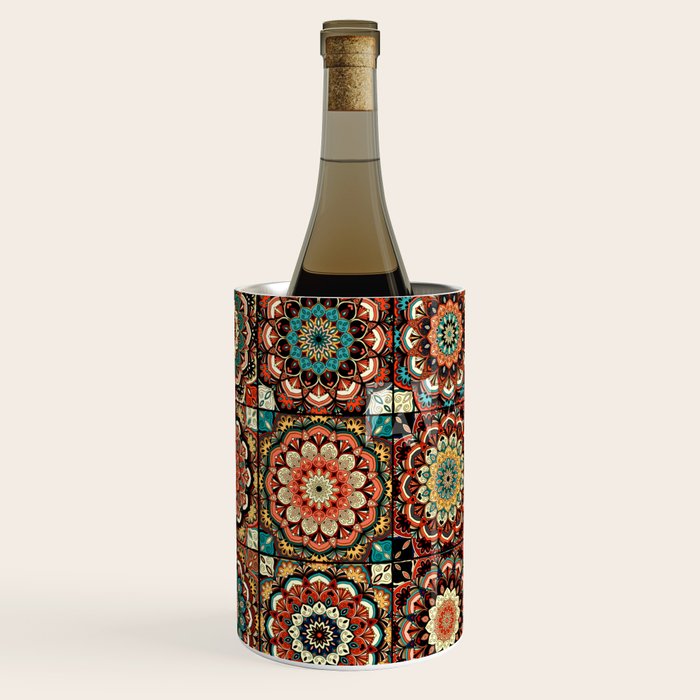 talavera mexican style pattern Wine Chiller Gallery Image 3