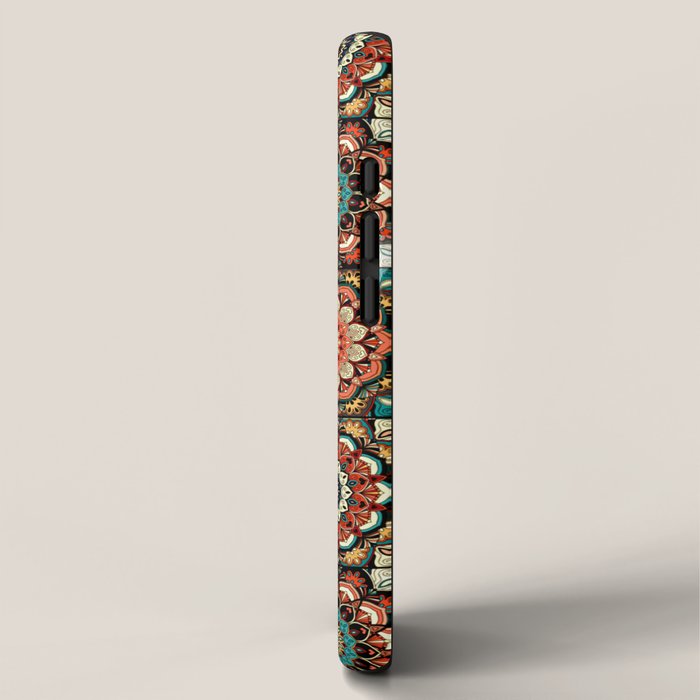 talavera mexican style pattern iPhone Case Gallery Image 2