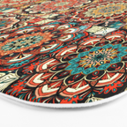 talavera mexican style pattern Bath Mat Gallery Image 3