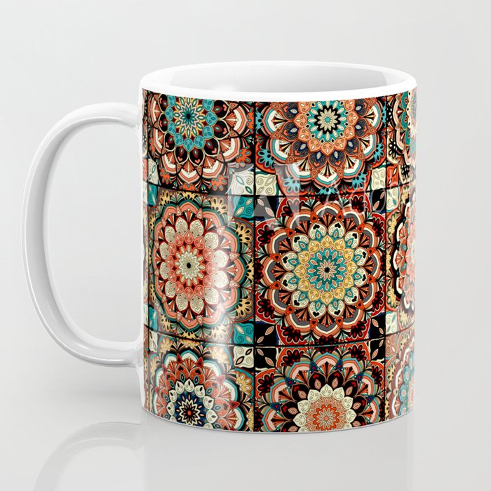talavera mexican style pattern Coffee Mug Gallery Image 3
