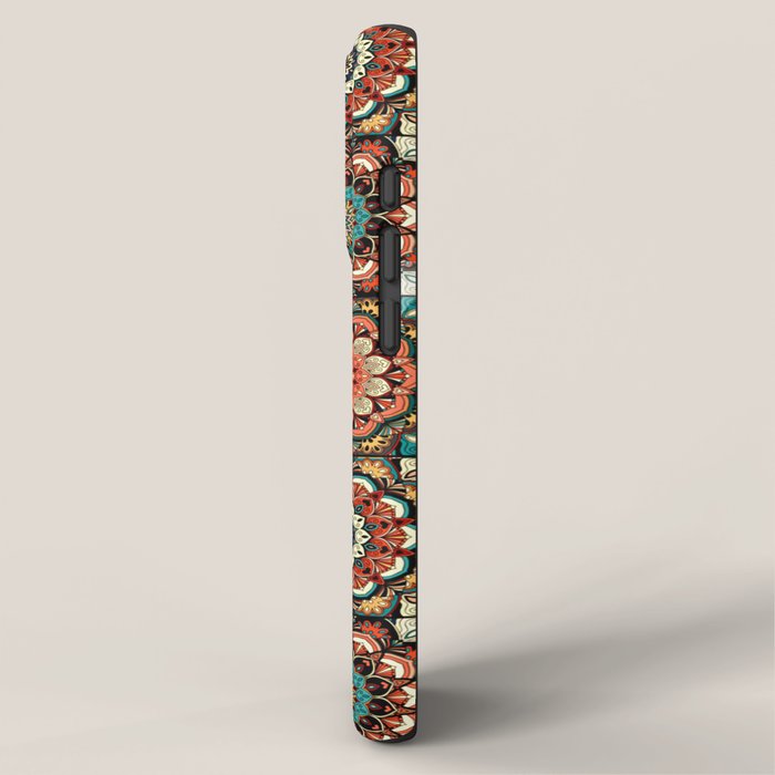 talavera mexican style pattern iPhone Case Gallery Image 2
