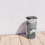 Baby Bear - Black & White Travel Mug Gallery Image 4