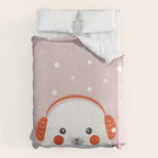 Christmas Animals - Cute Seal Duvet Cover Gallery Image 6