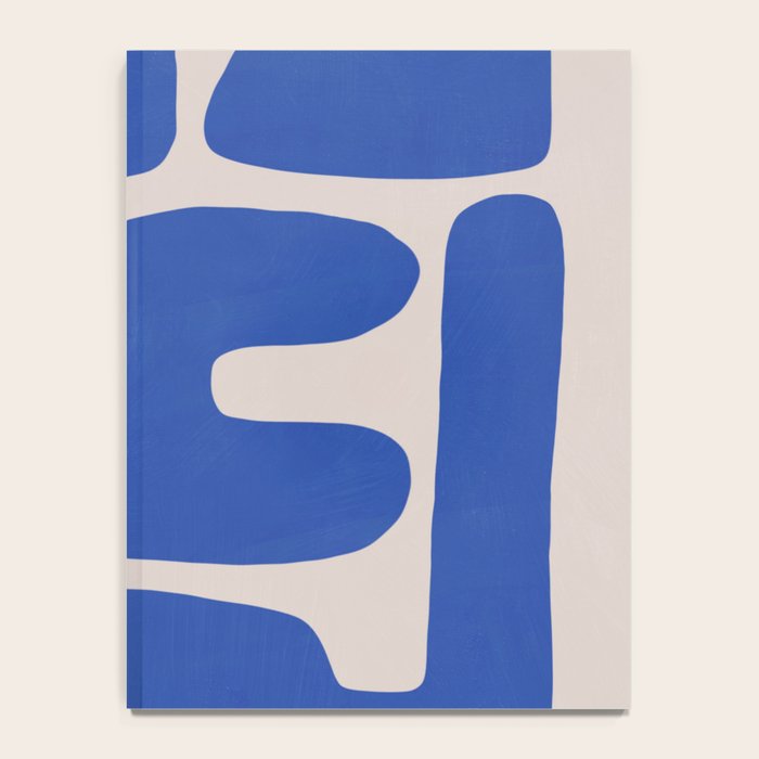 Irregular shape arrangement in blue Notebook Gallery Image 4