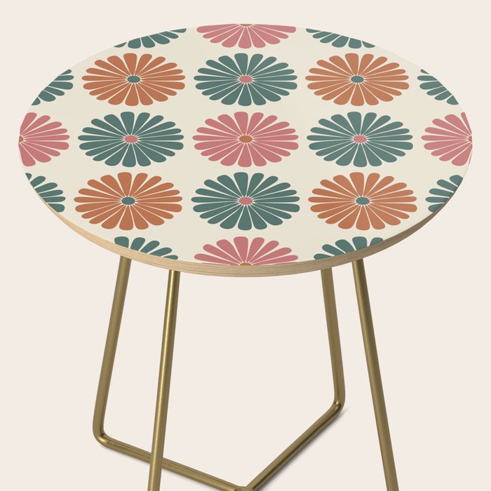 Retro Summer Daisies IX Side Table Gallery Image 2