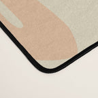 Papier Découpé Abstract Cutout Pattern Cream Beige Slate Orange Blush Taupe Desk Mat Gallery Image 4