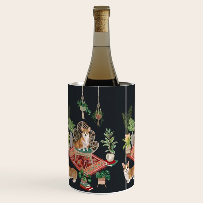 Corgis living room Wine Chiller Gallery Image 2