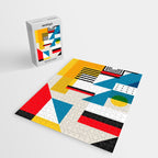 Cityscape in Geometric Shapes Jigsaw Puzzle Gallery Image 2