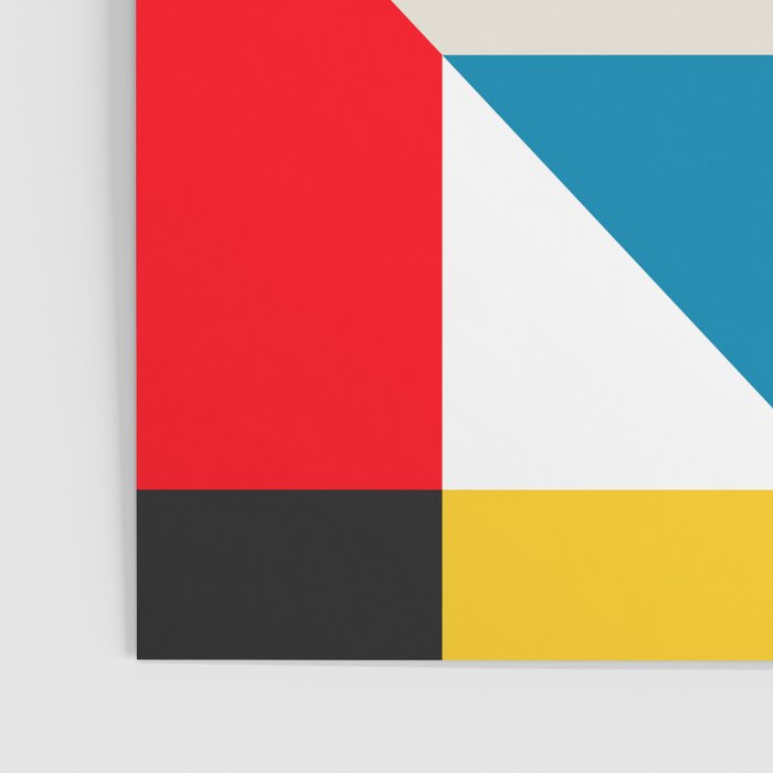 Cityscape in Geometric Shapes Poster Gallery Image 3