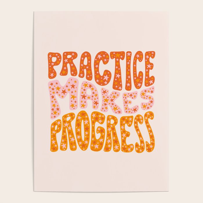 Practice Makes Progress Poster Gallery Image 4