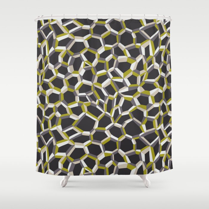 City life connections moonless night Shower Curtain Gallery Image 1