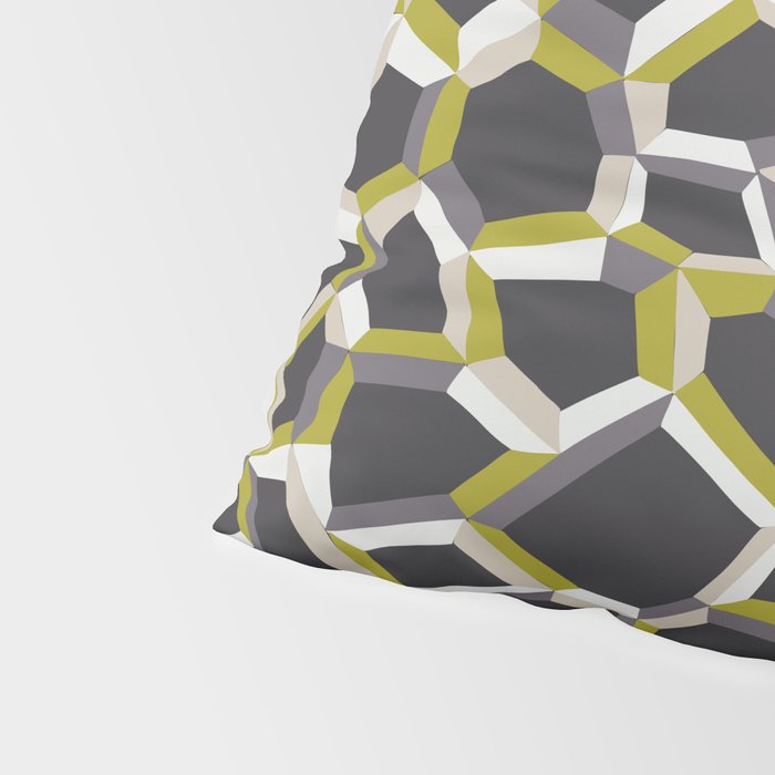 City life connections moonless night Pillow Sham Gallery Image 4