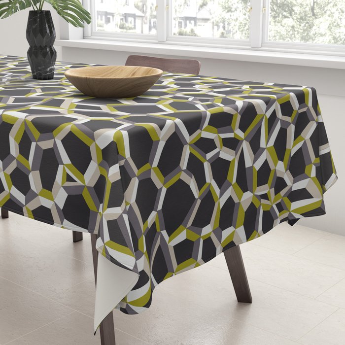 City life connections moonless night Tablecloth Gallery Image 3