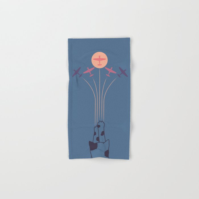 Cat Landscape 19 Bath Towel Gallery Image 1