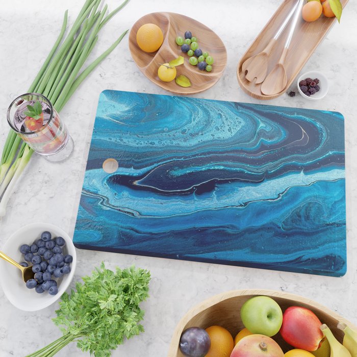 Azure Slices Cutting Board Gallery Image 2