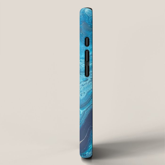 Azure Slices iPhone Case Gallery Image 2