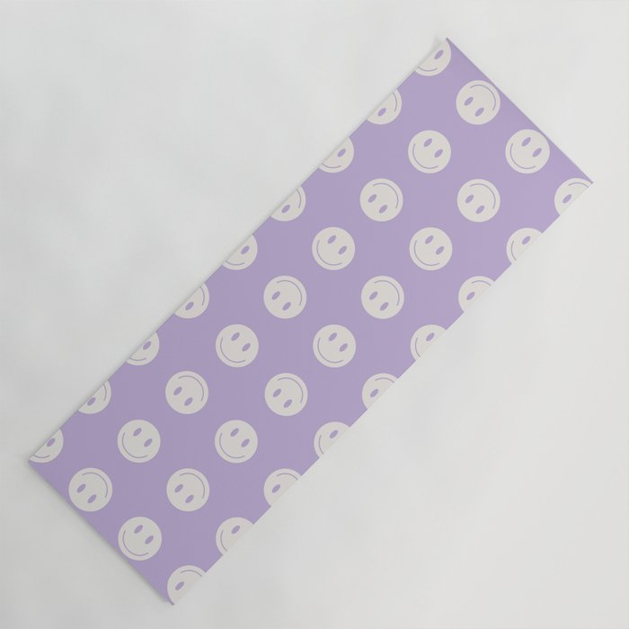Happy Thoughts Lavender Yoga Mat Gallery Image 1