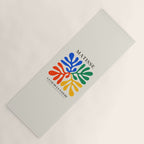 Nature Leaf Cutouts II: Day Edition | Mid-Century Henri Matisse Series Yoga Mat Gallery Image 1