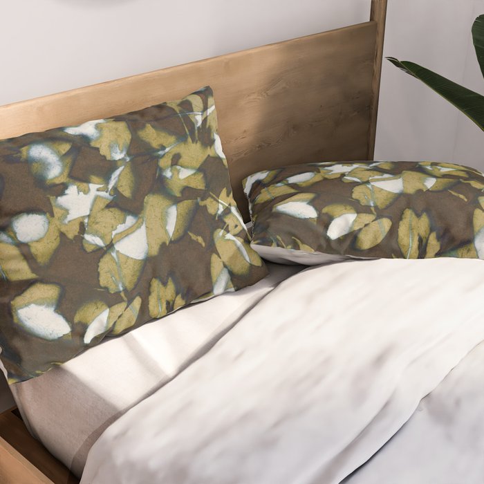 Botanical Shadows #2 Pillow Sham Gallery Image 2