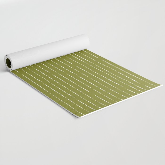 Lines II (Matcha Green) Yoga Mat Gallery Image 2