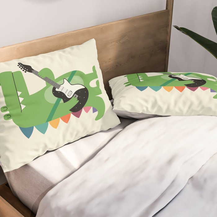 Croco Rock Pillow Sham Gallery Image 2