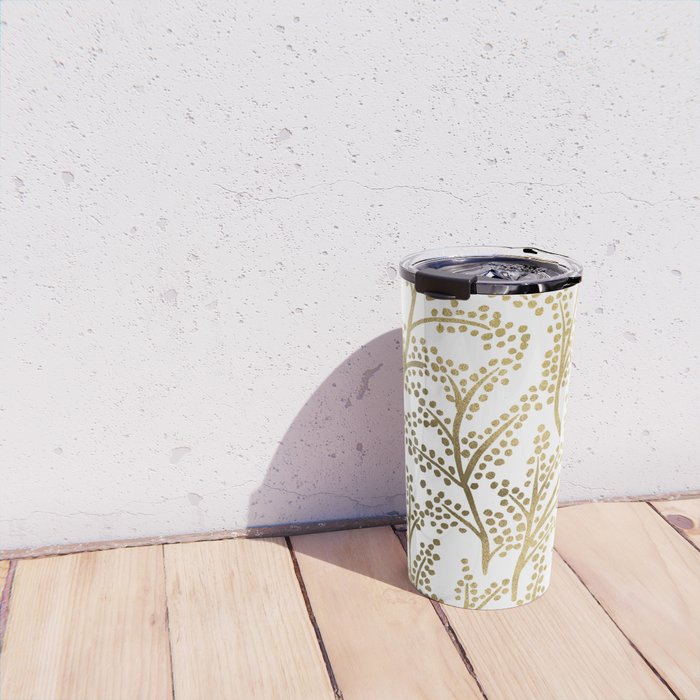 Gold Branches Travel Mug Gallery Image 4