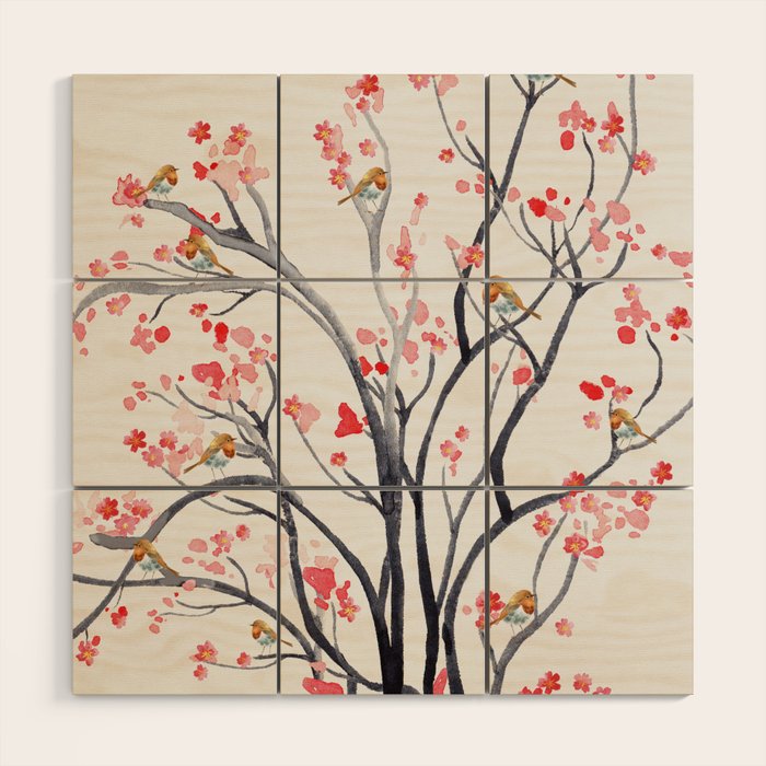 Spring Wood Wall Art Gallery Image 1
