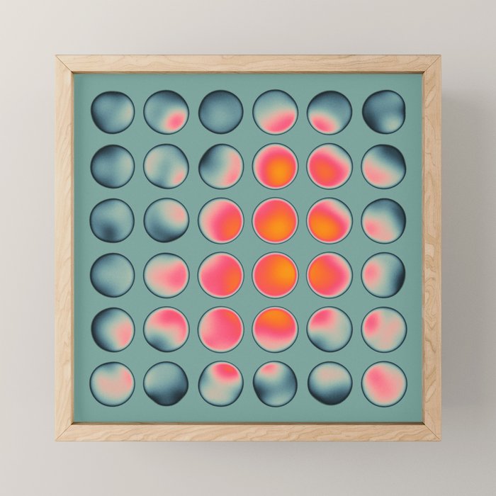 Color Burn 30 Mini Art Print Gallery Image 1