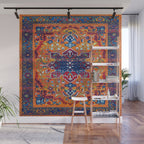 Saffron Elegance: Timeless Berber Atlas Moroccan Aesthetics Wall Mural Gallery Image 1