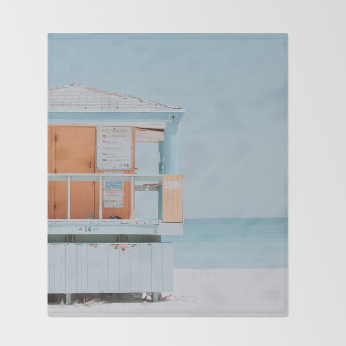 Santa Monica / California Throw Blanket Gallery Image 2