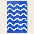 Sapphire Blue Ocean Waves Cutting Board Gallery Image 1