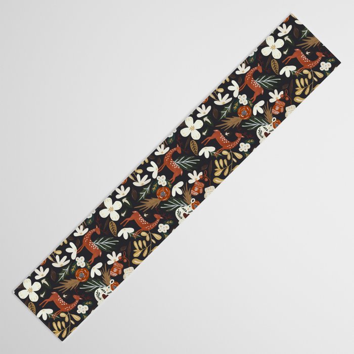 Christmas holiday night III Table Runner Gallery Image 3