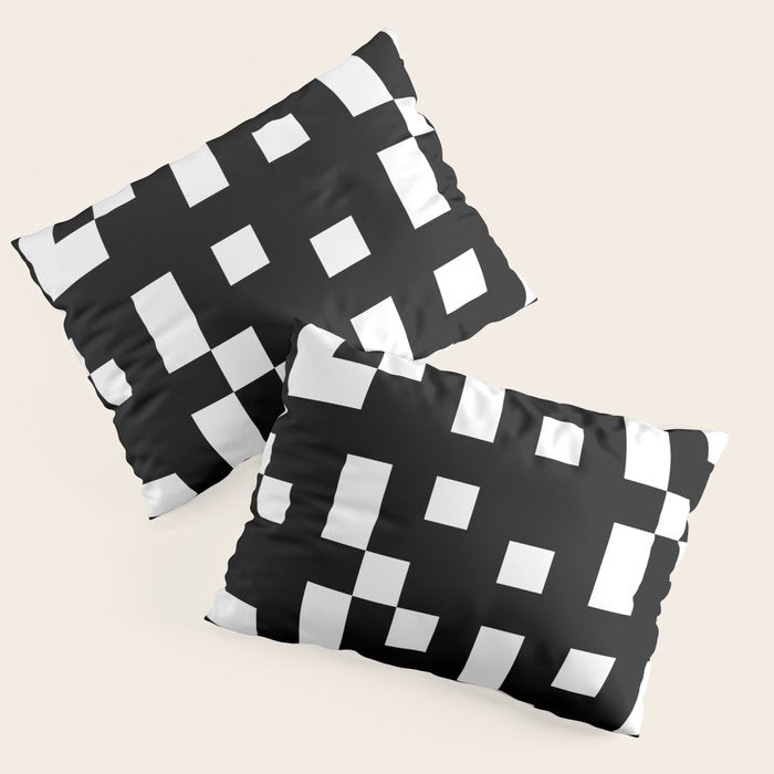 Abstract Video Game Pillow Sham Gallery Image 1