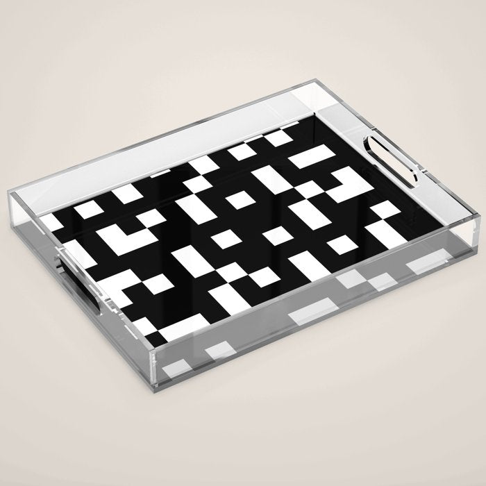 Abstract Video Game Acrylic Tray Gallery Image 1