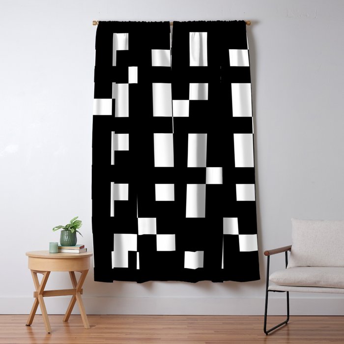 Abstract Video Game Window Curtain Gallery Image 5