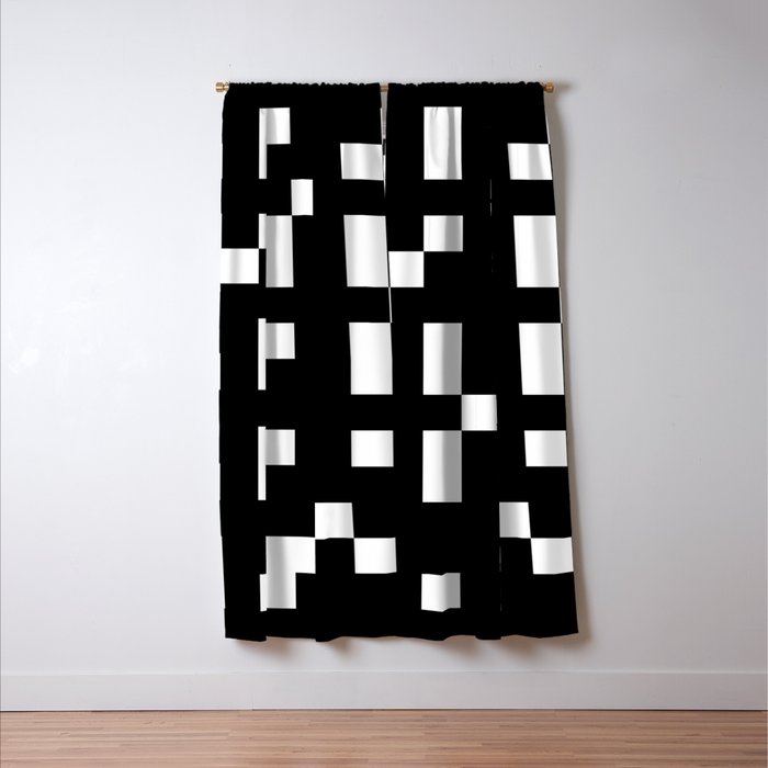 Abstract Video Game Window Curtain Gallery Image 3