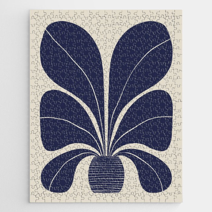 Blue Plant in a Pot #1 Jigsaw Puzzle Gallery Image 1