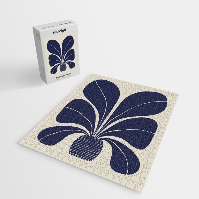 Blue Plant in a Pot #1 Jigsaw Puzzle Gallery Image 2