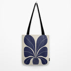 Blue Plant in a Pot #1 Tote Bag Gallery Image 2