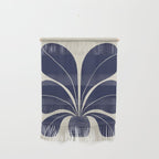Blue Plant in a Pot #1 Wall Hanging Gallery Image 1