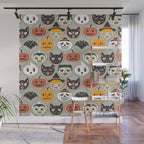 Spooky Sweet Faces Wall Mural Gallery Image 1
