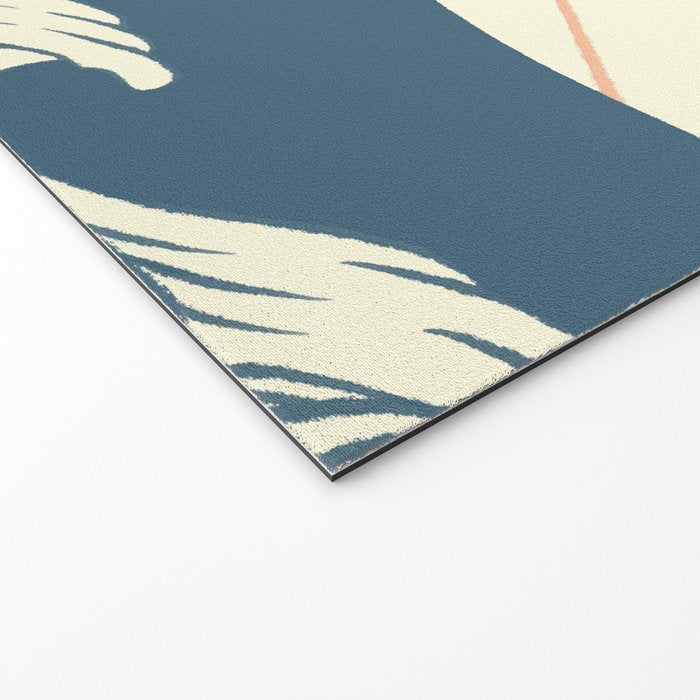 Meowtain cat 5 rainbow wave catzilla  Welcome Mat Gallery Image 2