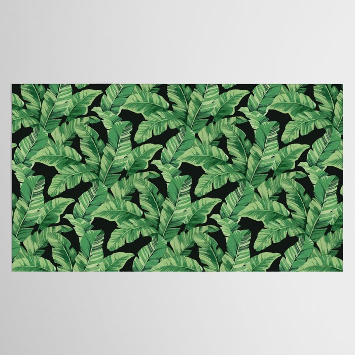 Tropical banana leaves II Tablecloth Gallery Image 2