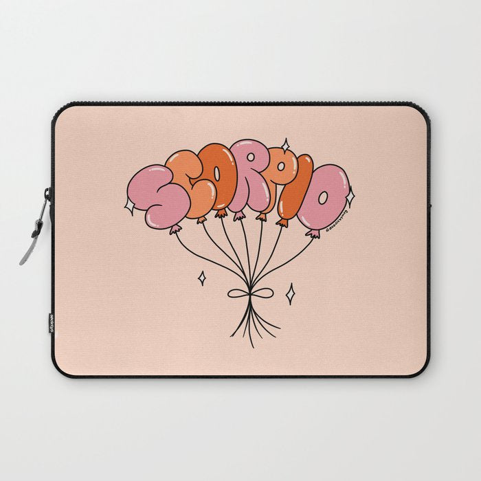 Scorpio Balloons Laptop Sleeve Gallery Image 1