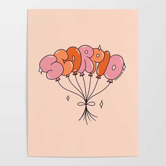 Scorpio Balloons Poster Gallery Image 4