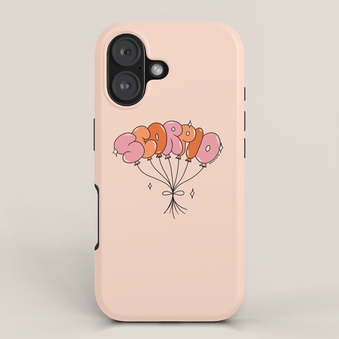 Scorpio Balloons iPhone Case Gallery Image 1