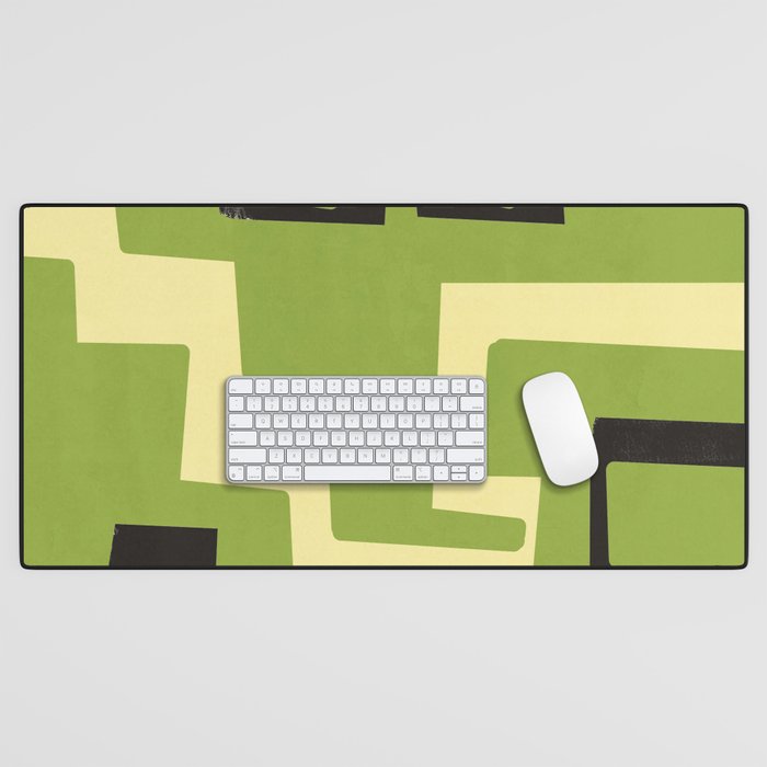 Modern Abstract Minimal Shapes 148 Desk Mat Gallery Image 1