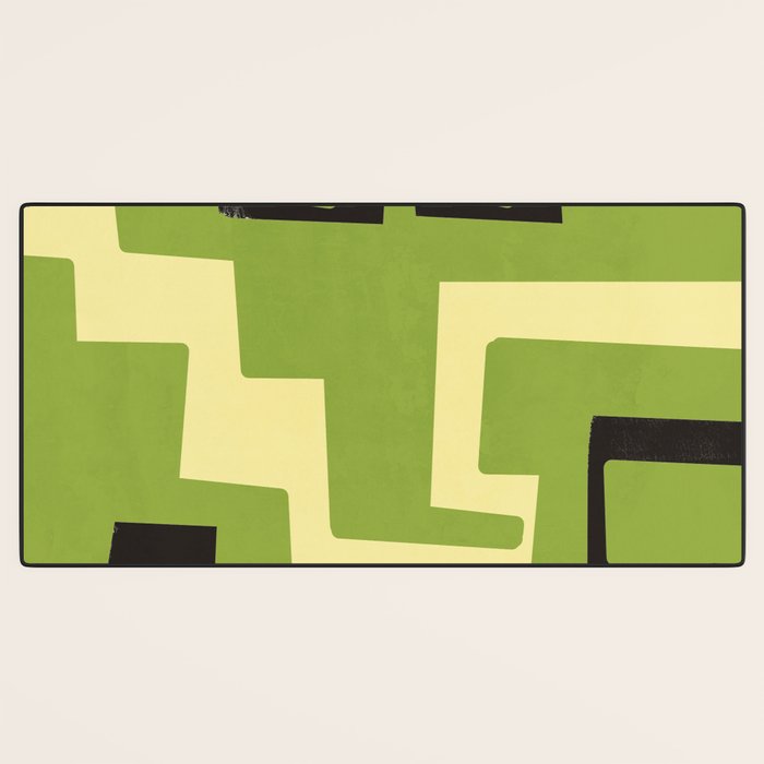 Modern Abstract Minimal Shapes 148 Desk Mat Gallery Image 3